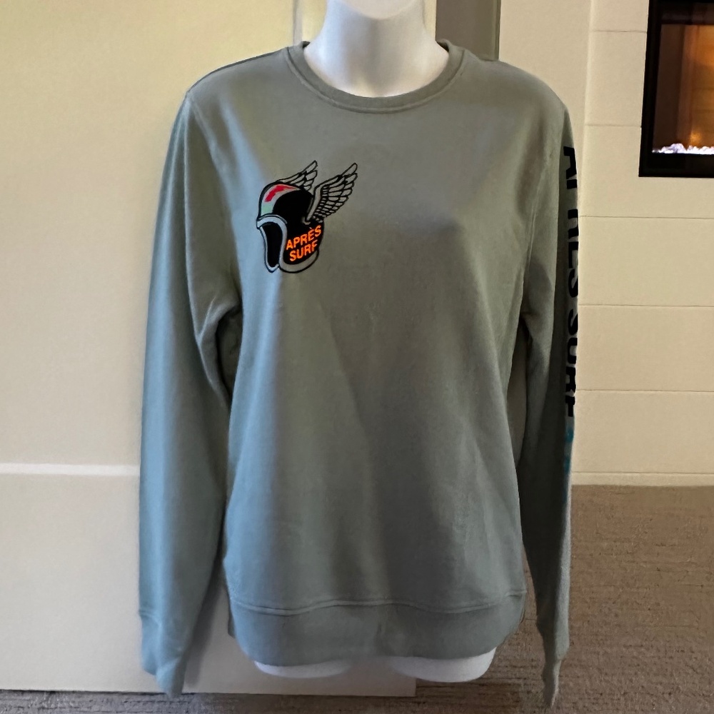 APS Antwerp Paris Stockholm Apres Surf Dimitri Sweater Sweatshirt XS NWT $400!!